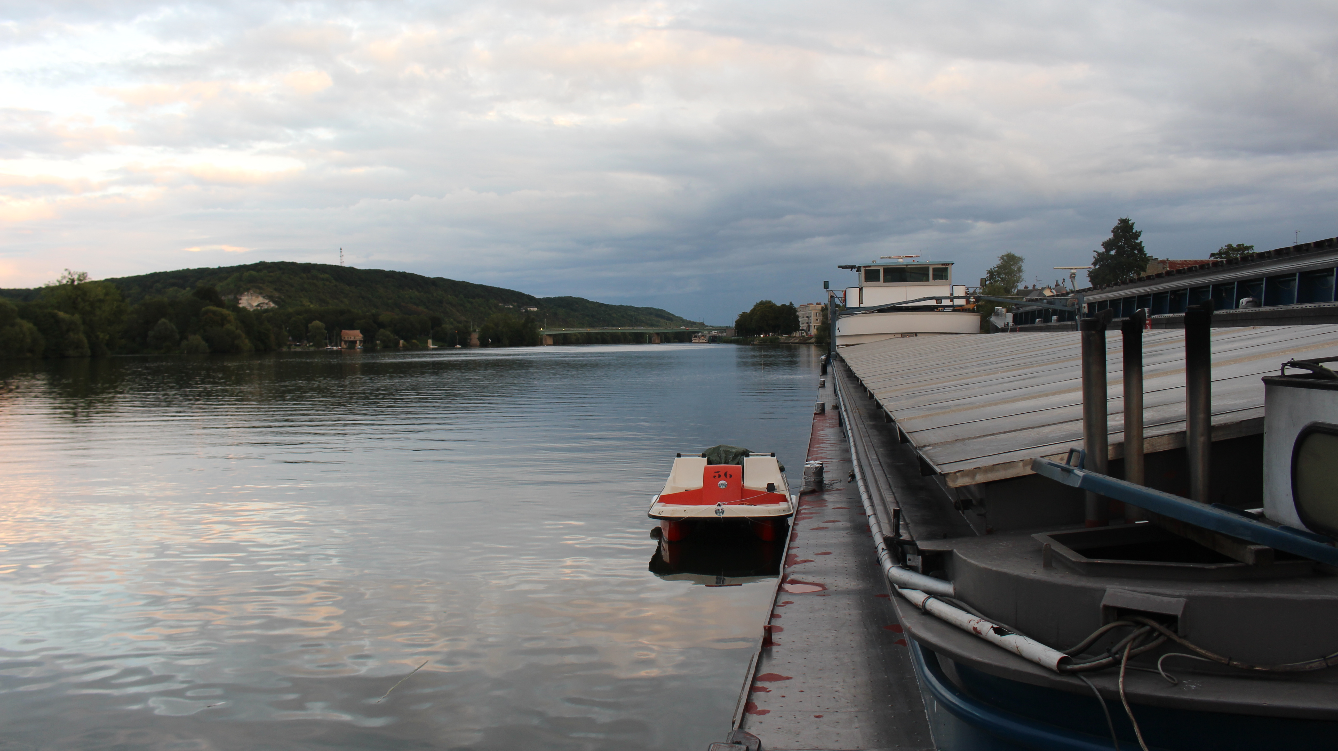 Paris - Honfleur en pédalo